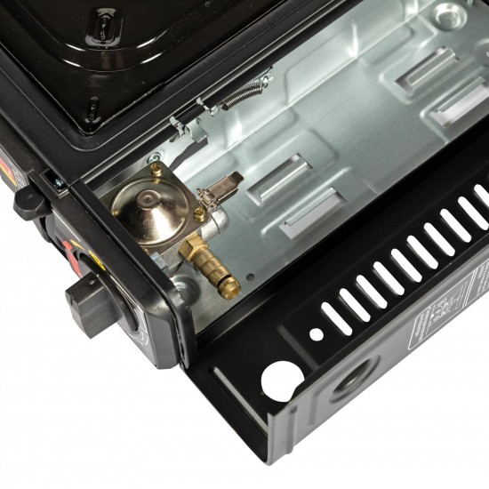 Aragaz camping portabil, 1 ochi, alimentare spraygaz, HappyHome MX777