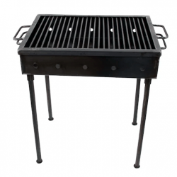 Gratar gatit metalic pe carbuni 400 X 300 X 1.5mm, MX1606