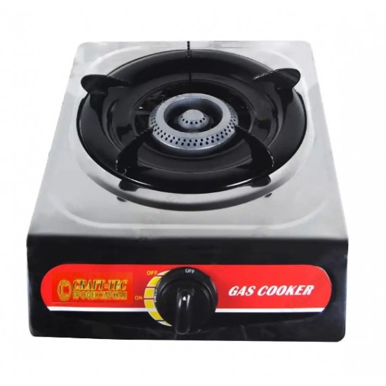 Plita gatit/ aragaz portabil inox cu 1 arzator Craft-tec MX138