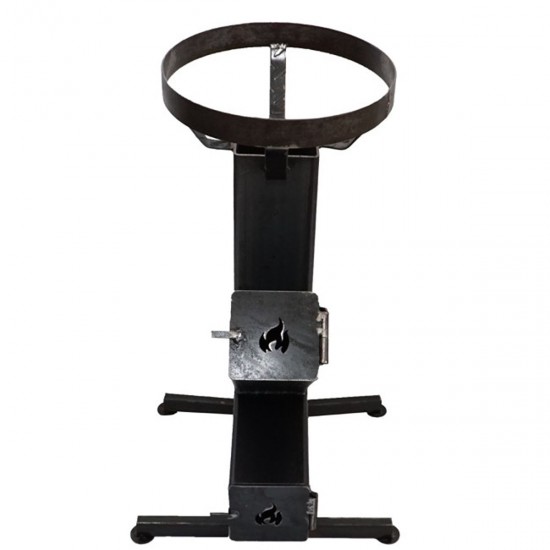 Soba gatit la exterior / camping,  tip racheta, 120 X 120CM, GROSIME 3 MM, MX1091