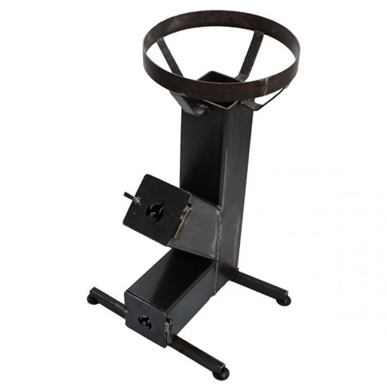 Soba gatit la exterior / camping,  tip racheta, 120 X 120CM, GROSIME 3 MM, MX1091