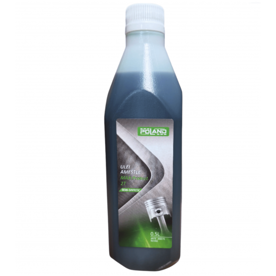 Ulei amestec motor 2 timpi SEMISINTETIC VERDE 500ml  MX1301