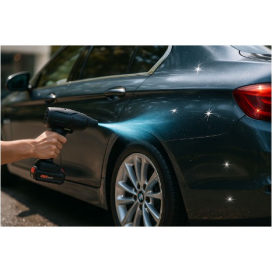 Suflanta aer, 2 baterii 48v, incarcator, 3000mAH + geanta transport MX1089