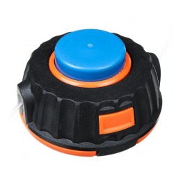 Cap motocoasa huz albastru orange mic MX147