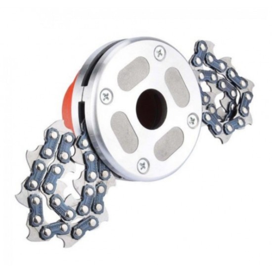 Cap motocoasa cu lant si filet rosu MX153 Cap motocoasa cu lant si filet rosu MX153