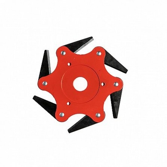 Disc motocoasa cu 6 cutite pliabile, 25.4mm, Craft-tec (6T) MX152