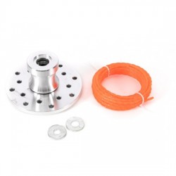 Tambur motocoasa, cap metalic pentru colturi si spatii mici MX639