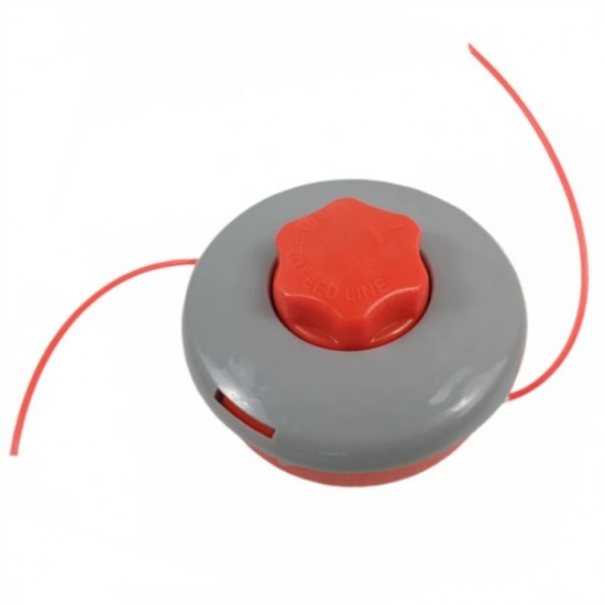 Tambur motocoasa, cap automat , GRI DESCHIS CU ORANGE ,CRAFT-TEC,  MX150