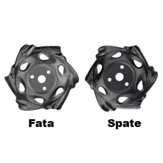 Disc motocoasa 235mm pentru buruieni, prasit/plivit NEGRU MX959