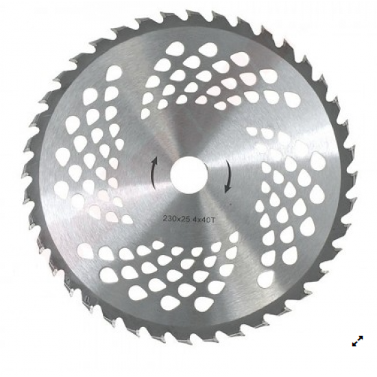 Disc motocoasa NR 9, 230X40T, cu vidia CRAFT-TEC MX182