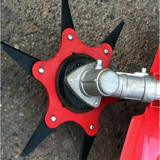 Disc motocoasa cu 6 cutite pliabile, zimtate, 25.4mm Craft-Tec MX622