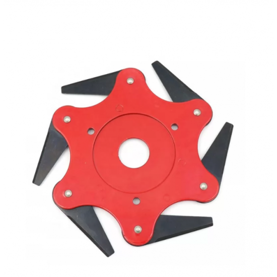 Disc motocoasa cu 6 cutite pliabile, zimtate, 25.4mm Craft-Tec MX622