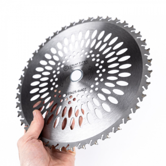 Disc motocoasa NR 10, 255 X40T, cu vidia ULTRA CRAFT-TEC MX743