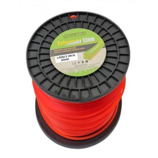 Fir motocoasa rola 300 m 3.5 mm Craft-tec MX661 Fir motocoasa rola 300 m 3.5 mm Craft-tec MX661