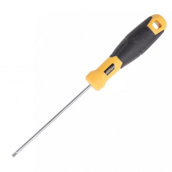 Surubelnita magnetica cu maner, negru-galben, cap DREPT MX913