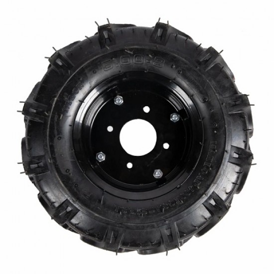 Roata MOTOCULTOR 500-8 FLANSA, NEAGRA MX865