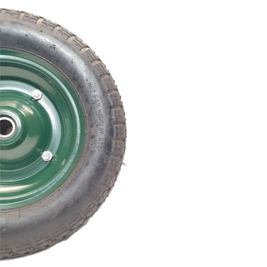 Roata roaba 350-7, cu rulment, VERDE MX280