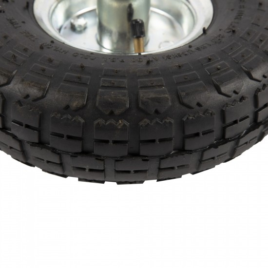 Roata roaba 350-4, interior 16'', intrerior argintiu MX804