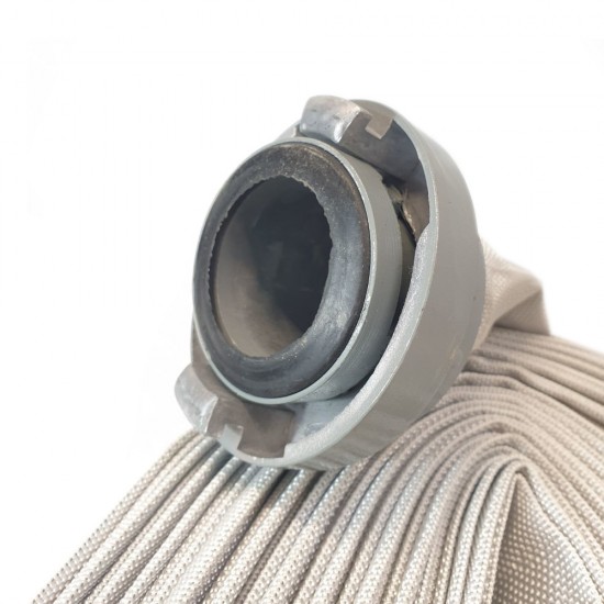 Furtunul de pompier 2'' 20 m, 8 bari, alb, cu cuple MX452