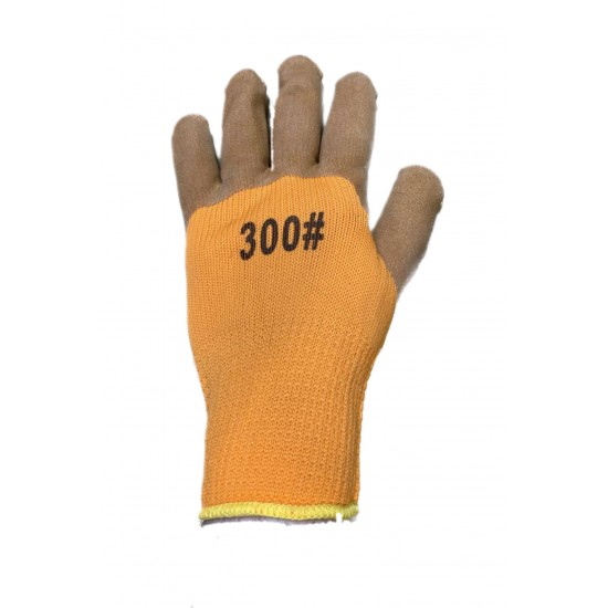 Manusi protectie groase 300# maro MX1154