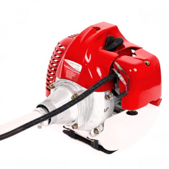 Motocoasa benzine Extra Power Ultra Pro, 7.6 CP, 3 accesorii, 2 timpi, Rosu MX581