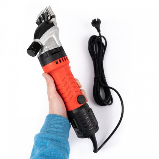 Masina tuns oi electrica Lider Premium 1100W, variator de turatie, 2400rpm, accesorii incluse, carbuni rezerva, ROSIE MX937 