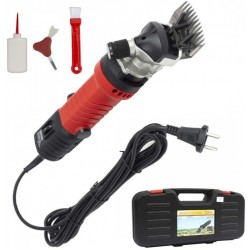 Masina tuns oi electrica Lider Premium 1100W, variator de turatie, 2400rpm, accesorii incluse, carbuni rezerva, ROSIE MX937 