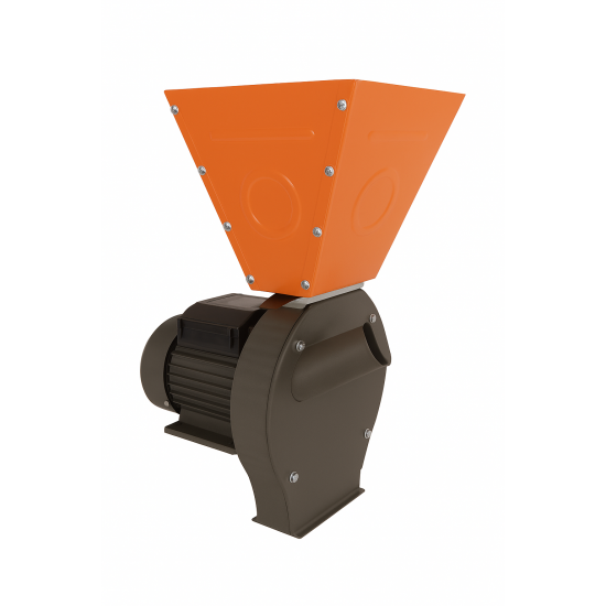 Moara uruiala nr 2, cereale si stiuleti, cuva ULTRA MARE, PORTOCALIE, 4,7 kw CRAFT-TEC MX422