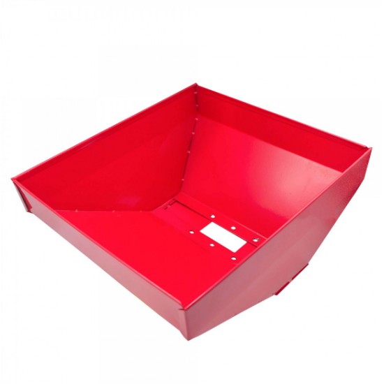 Moara uruiala nr 2, cereale si stiuleti, cuva mare, ROSU+GRI, 4.5 kw CRAFT-TEC MX949