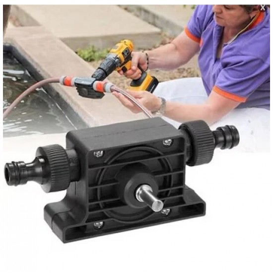 Pompa transfer lichide pentru bormasina, include adaptori cupla rapida MX884