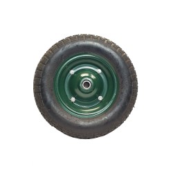 Roata roaba 350-7 , cu rulment, verde, MX280