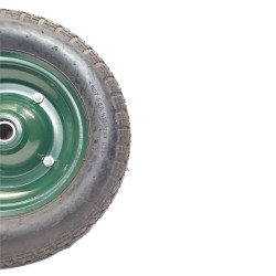 Roata roaba 350-7 , cu rulment, verde, MX280