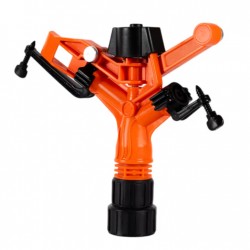 Aspersor PLASTIC MARE 1'', prin bataie, portocaliu MX250